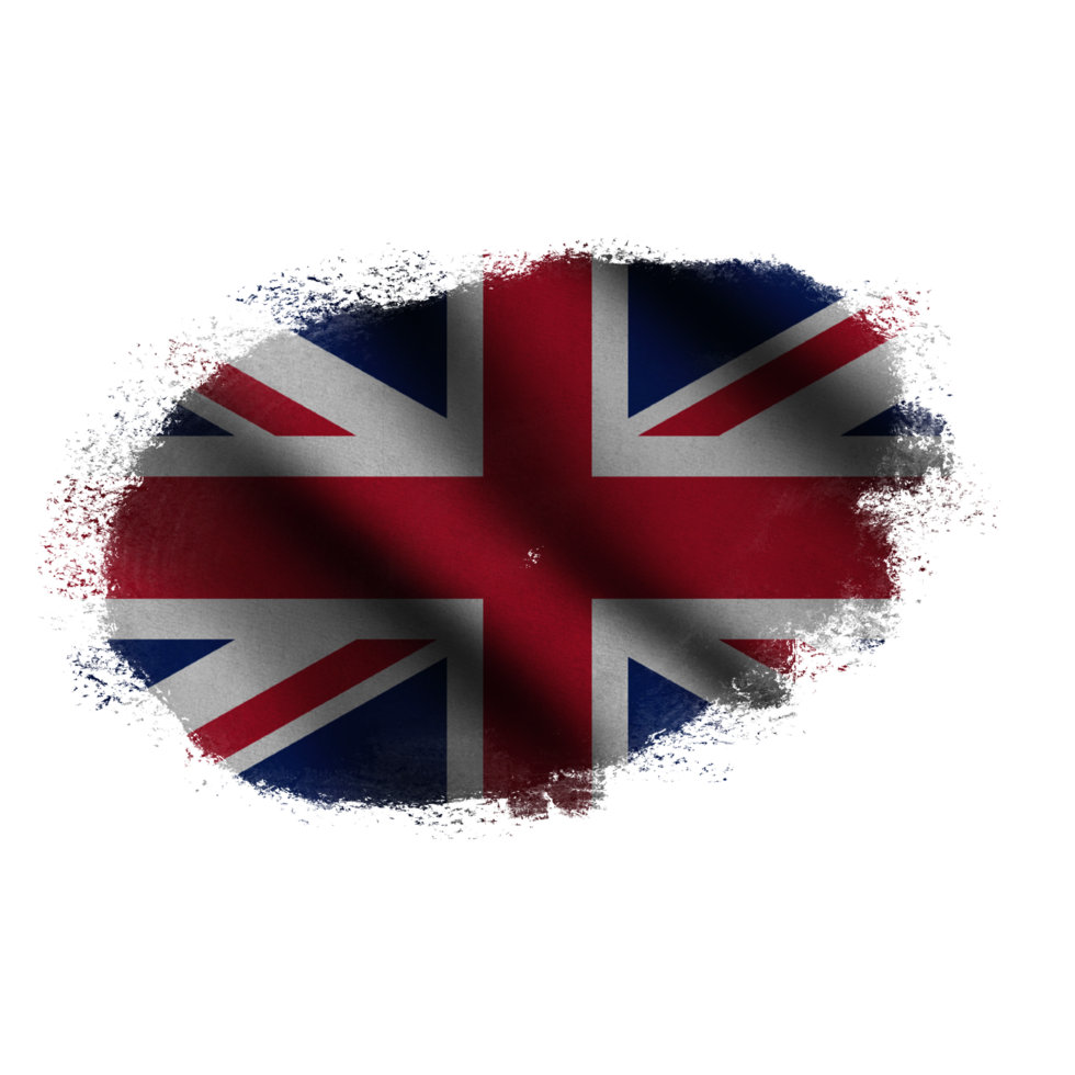 United Kingdom Waving Flag Brush png