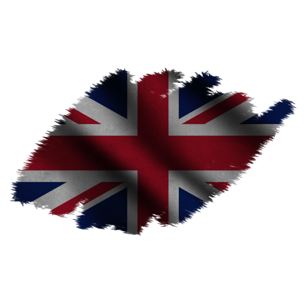 United Kingdom Waving Flag Brush png