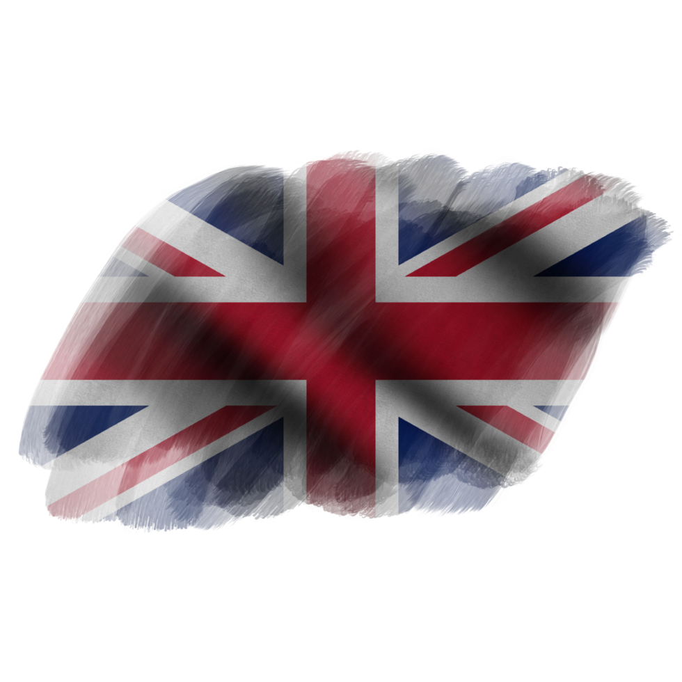 United Kingdom Waving Flag Brush png