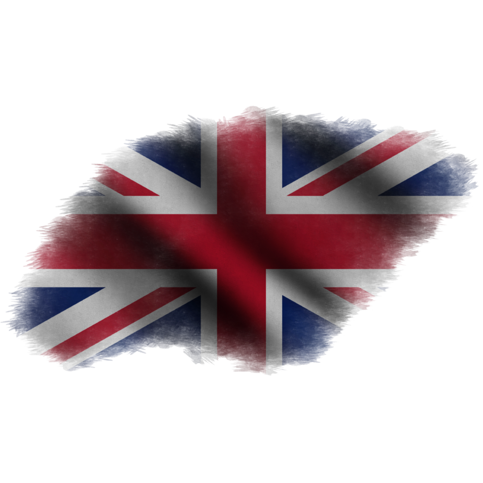United Kingdom Waving Flag Brush png