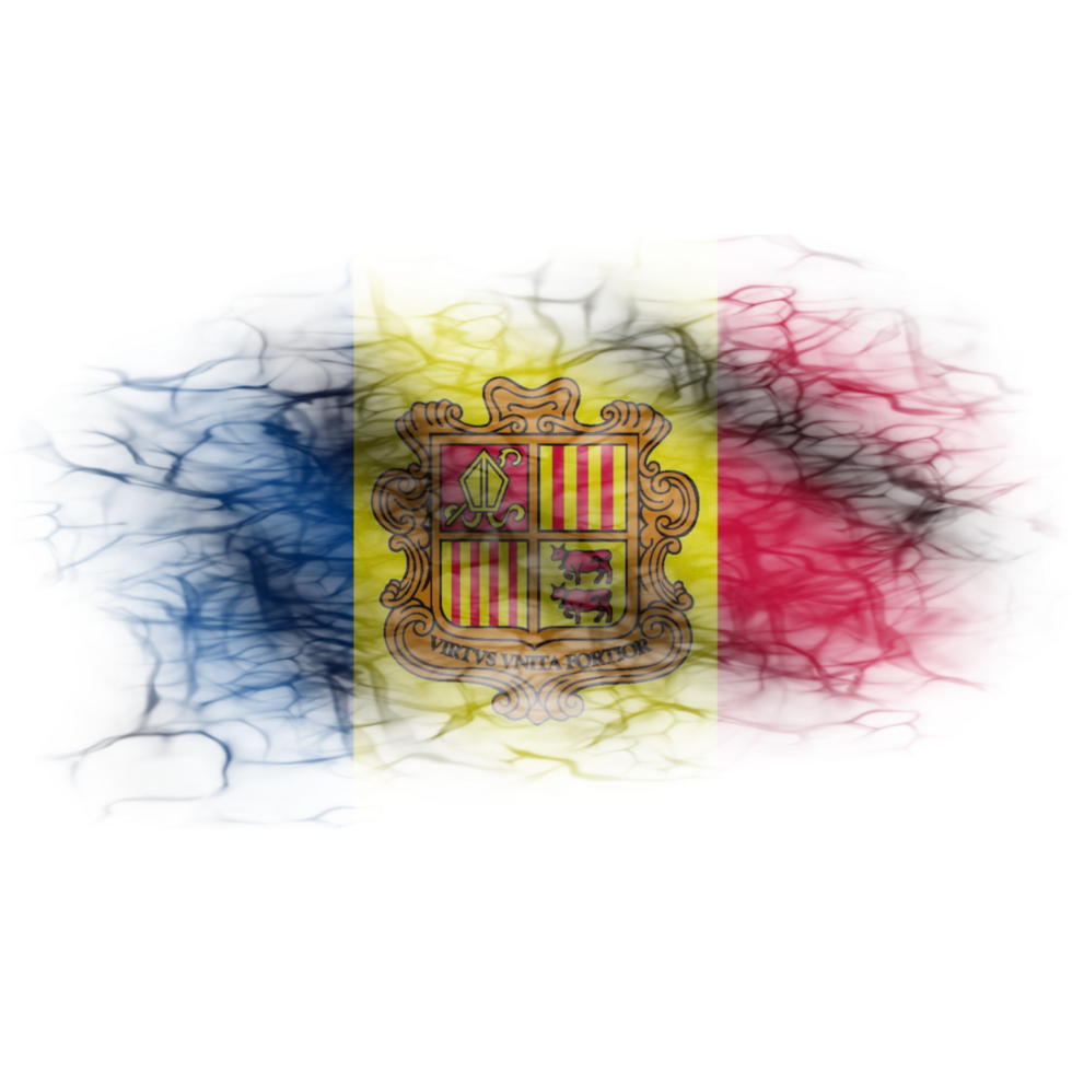 Andorra Waving Flag Brush png