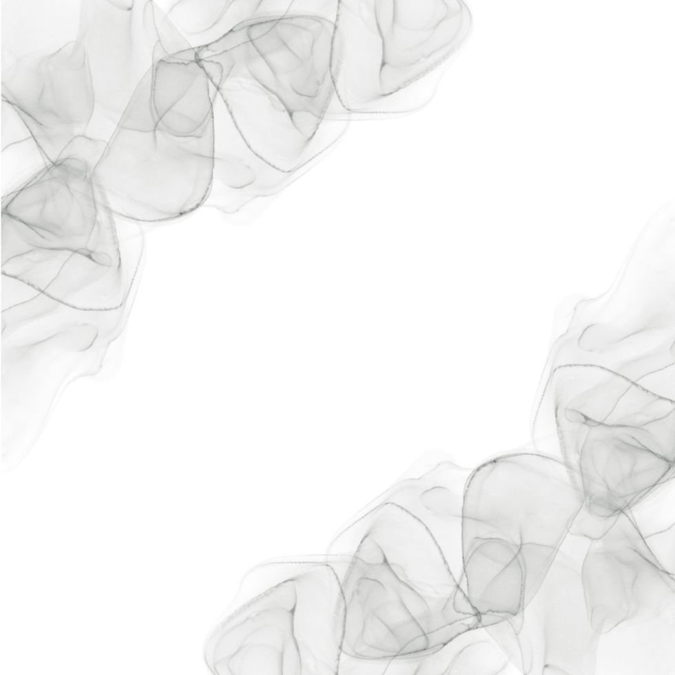 Black Ink Border Frame png