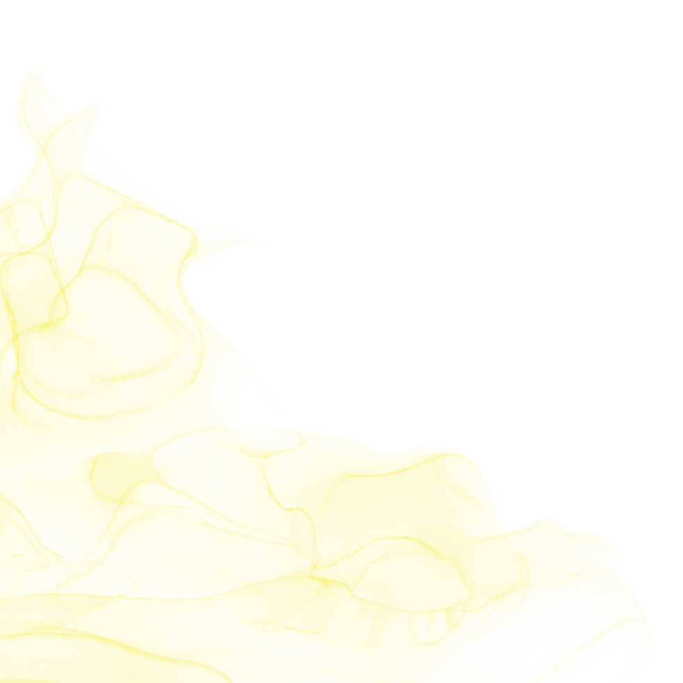 Yellow Ink Border png