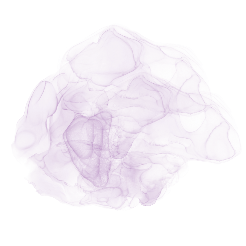 Purple Ink Shape png