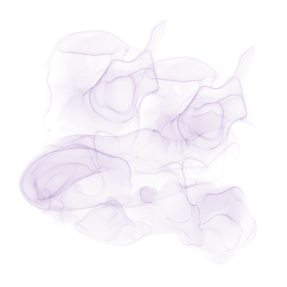 Purple Ink Shape png