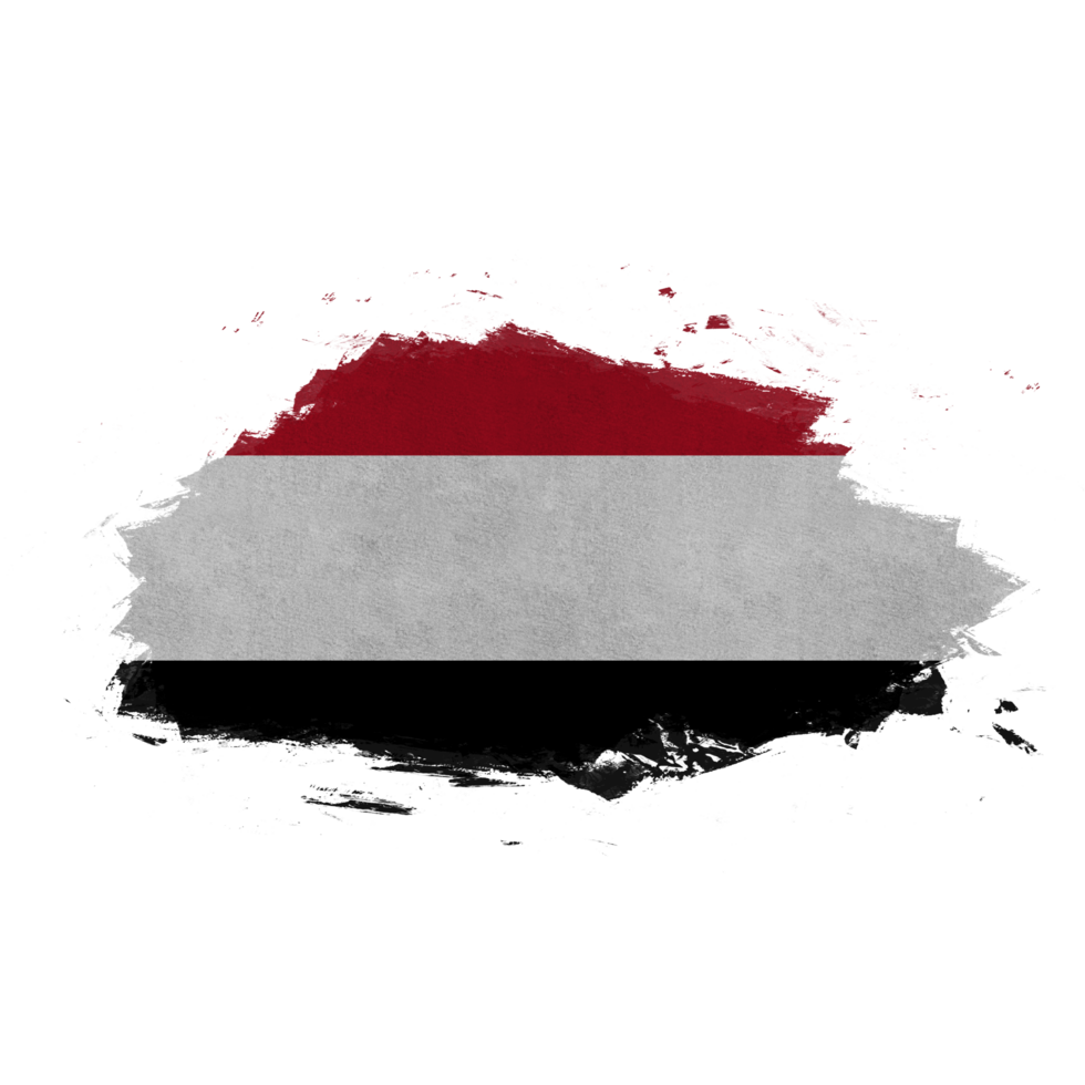 Yemen Brush Flag png