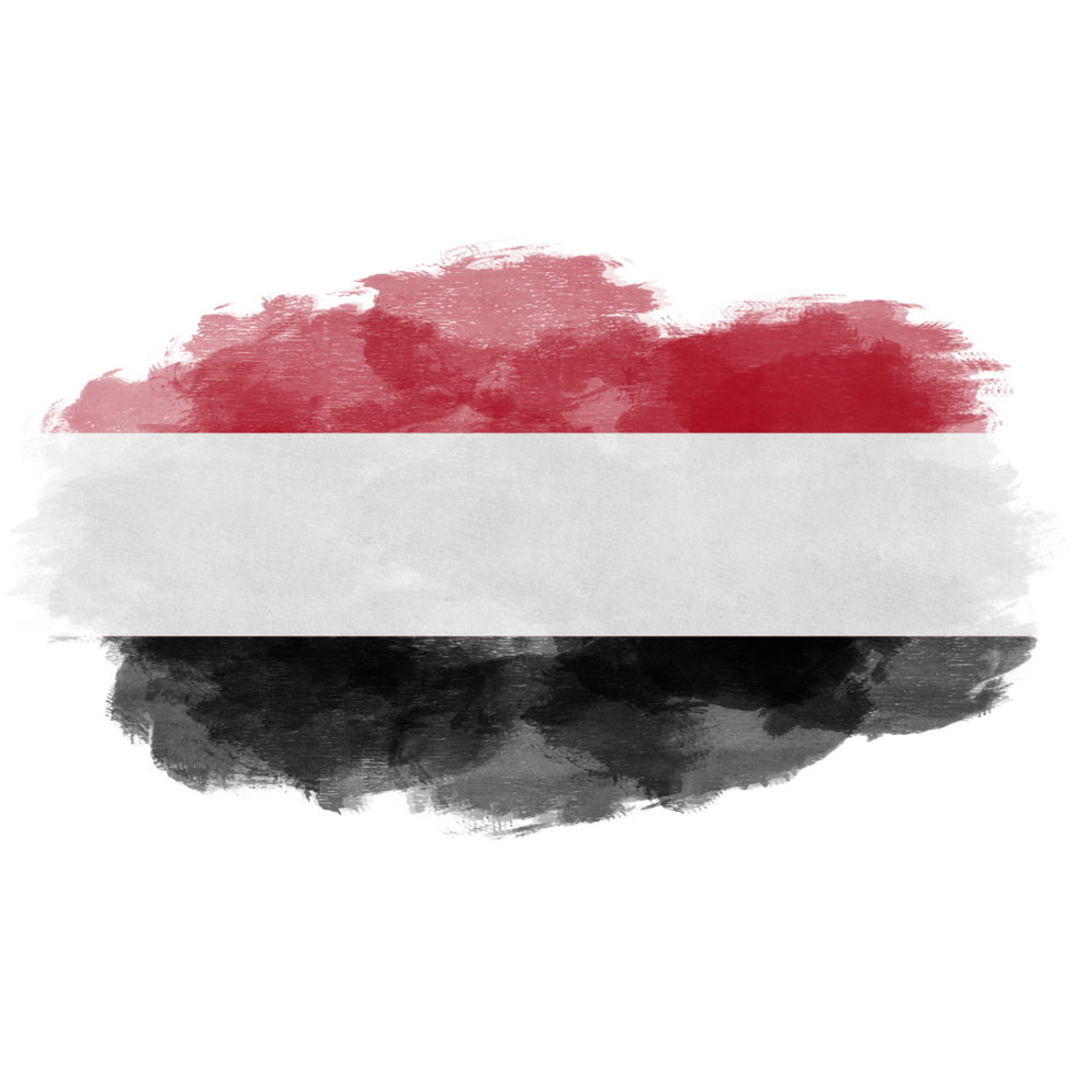 Yemen Brush Flag png
