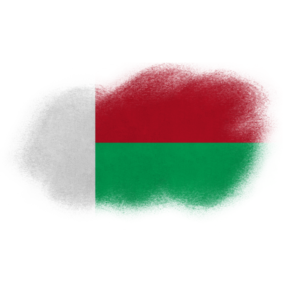 Madagascar Brush Flag png