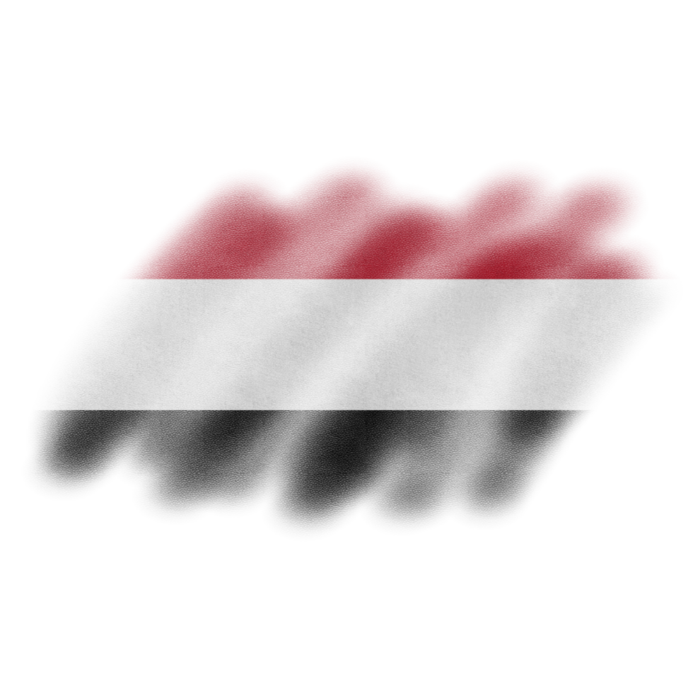 Yemen Brush Flag png