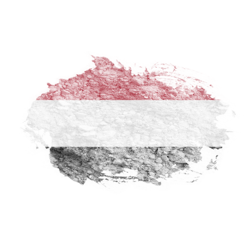 Yemen Brush Flag png