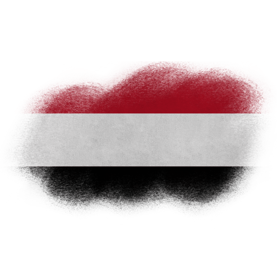 Yemen Brush Flag png