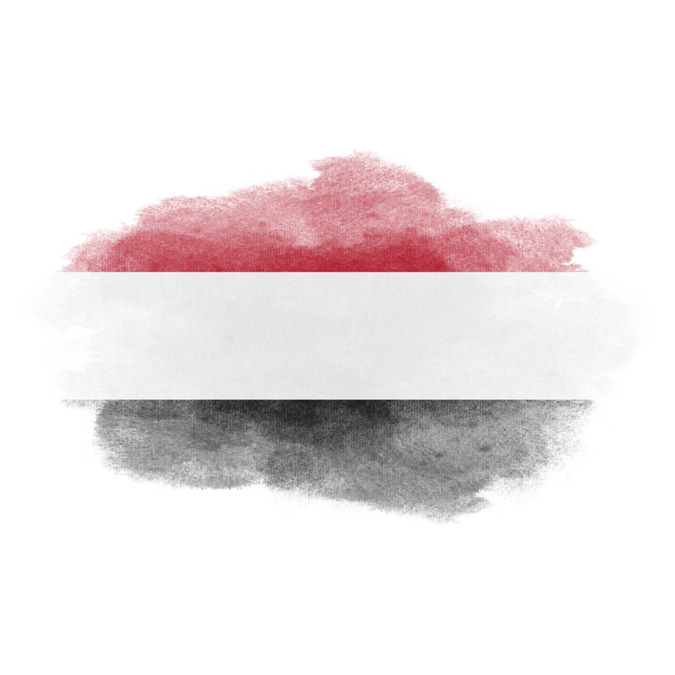 Yemen Brush Flag png
