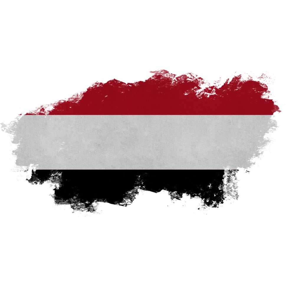 Yemen Brush Flag 34001114 PNG