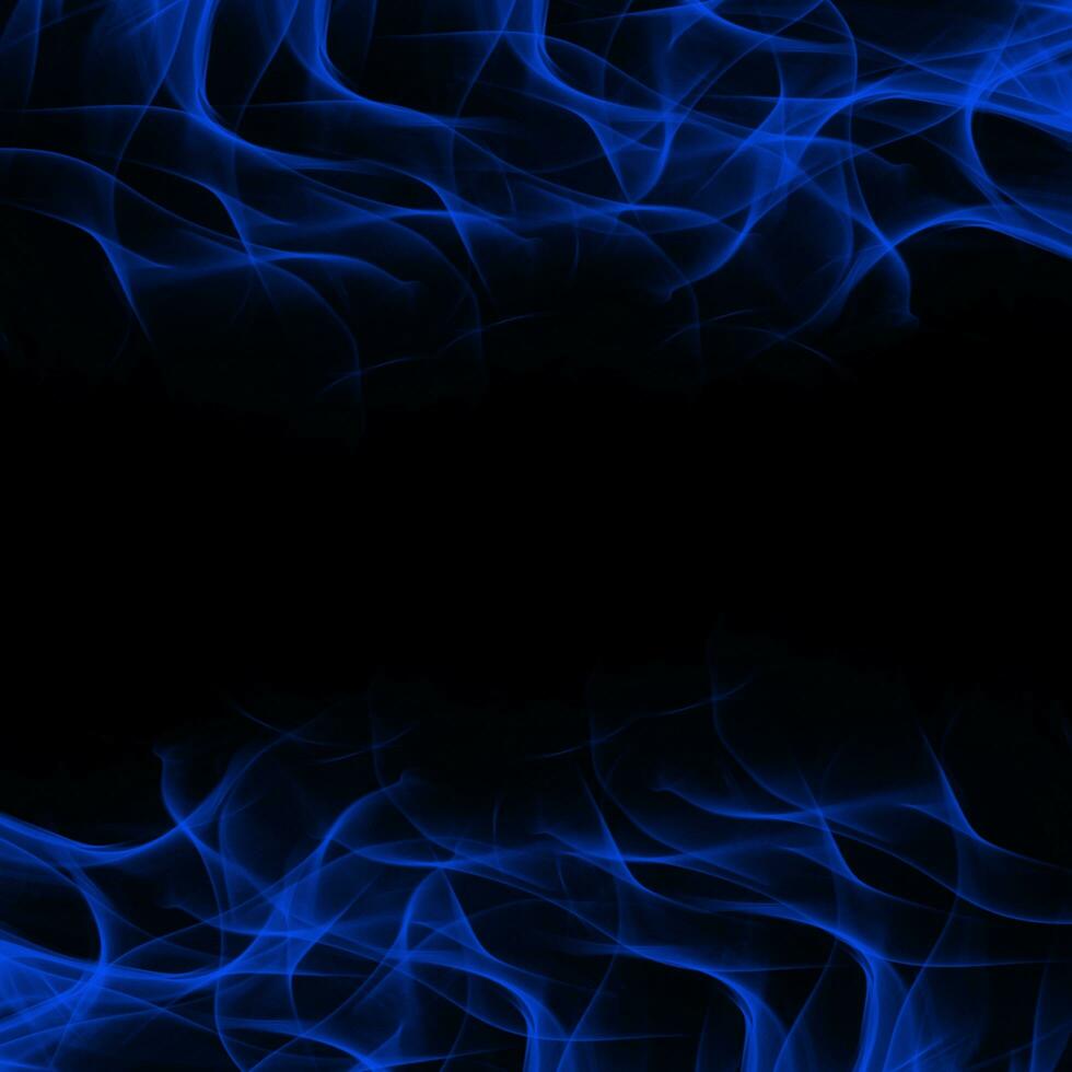 Abstract Smoke Frame On Black Background photo