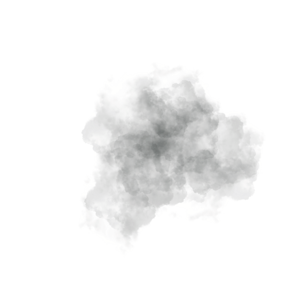 Abstract Black Cloud Sky png