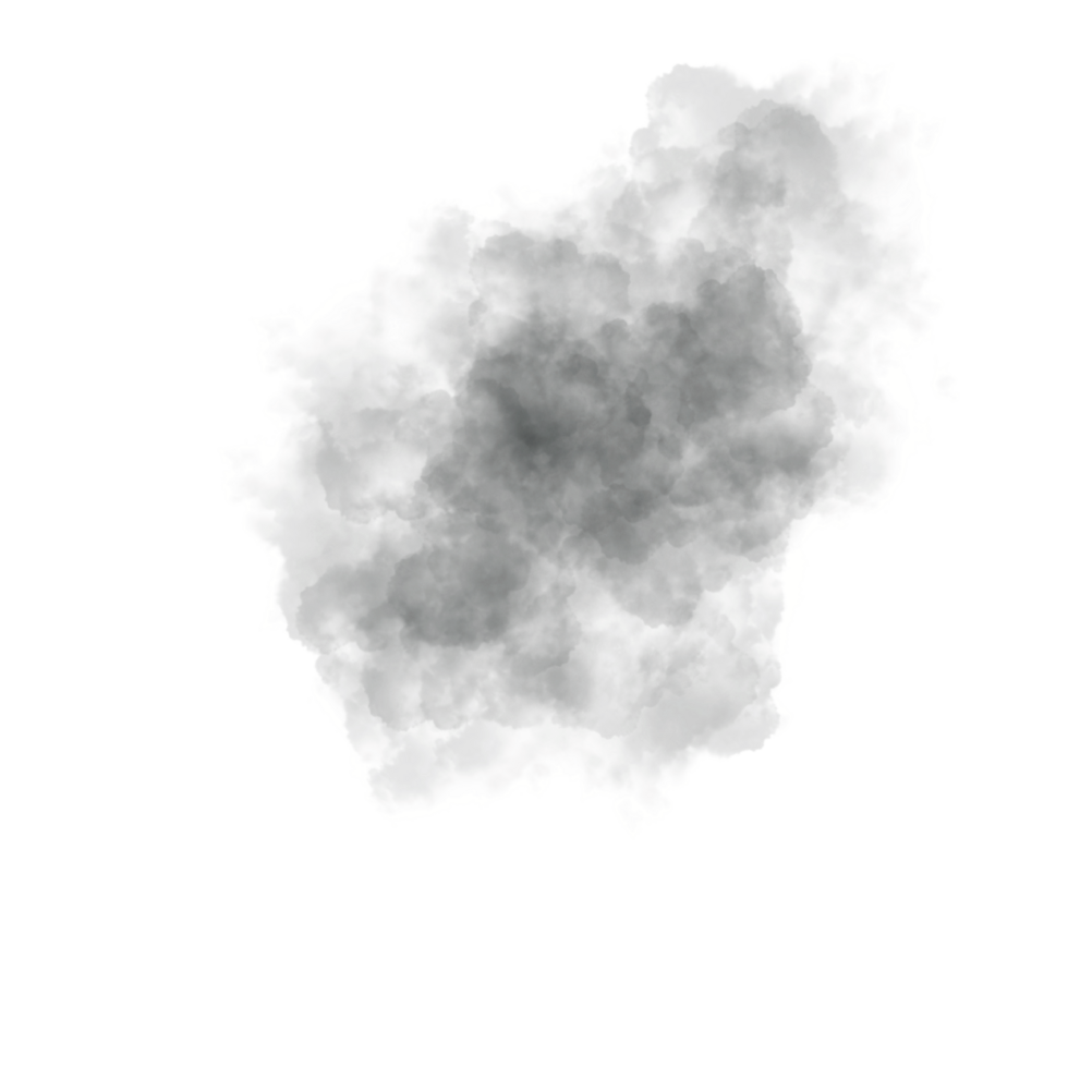 Abstract Black Cloud Sky png