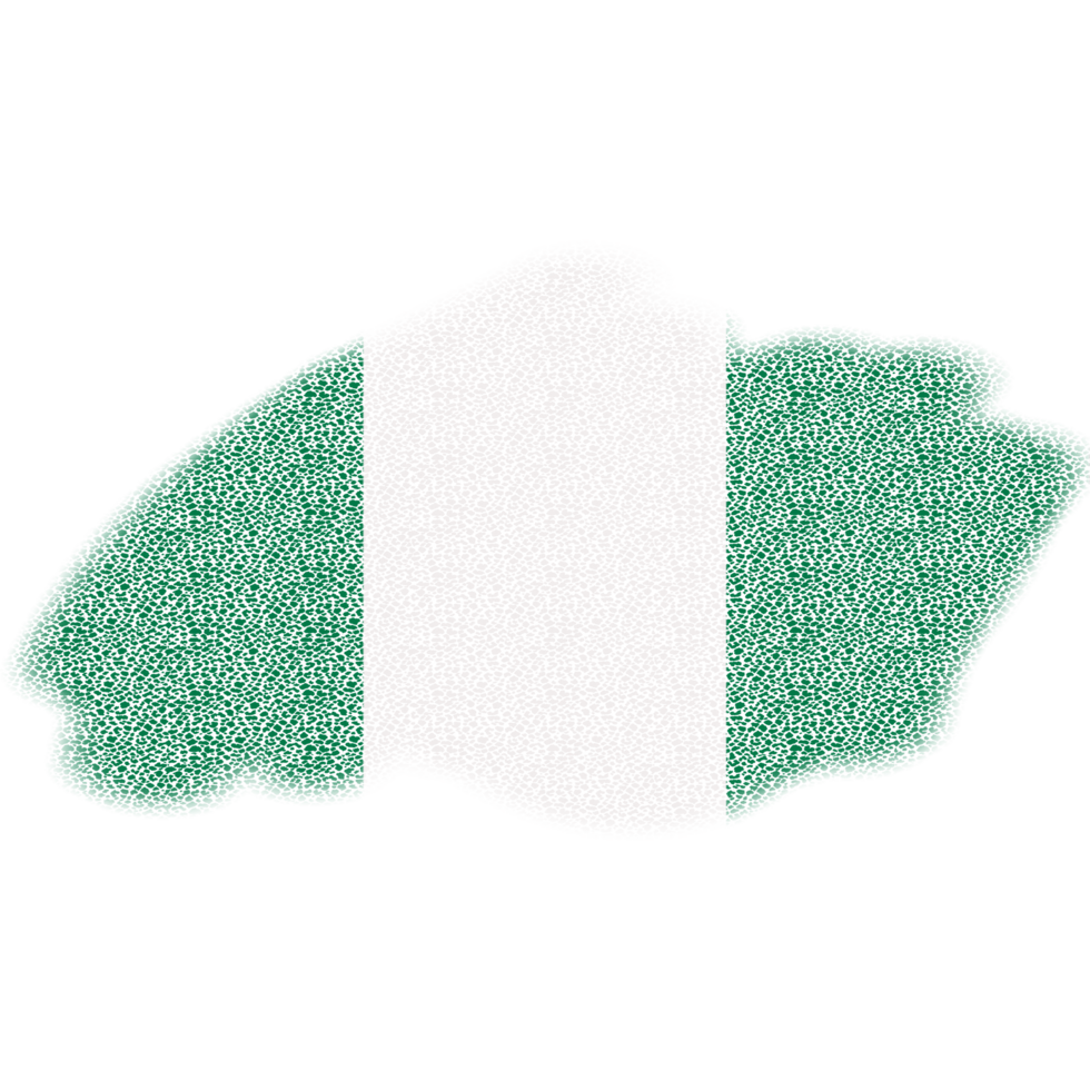 Nigeria Brush Flag png