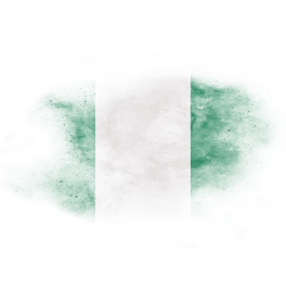 Nigeria Brush Flag png