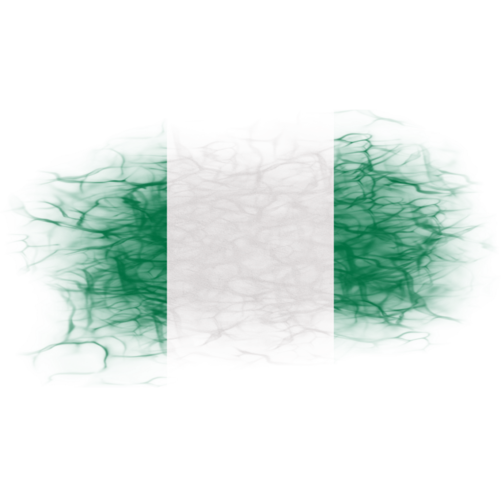 Nigeria Brush Flag png