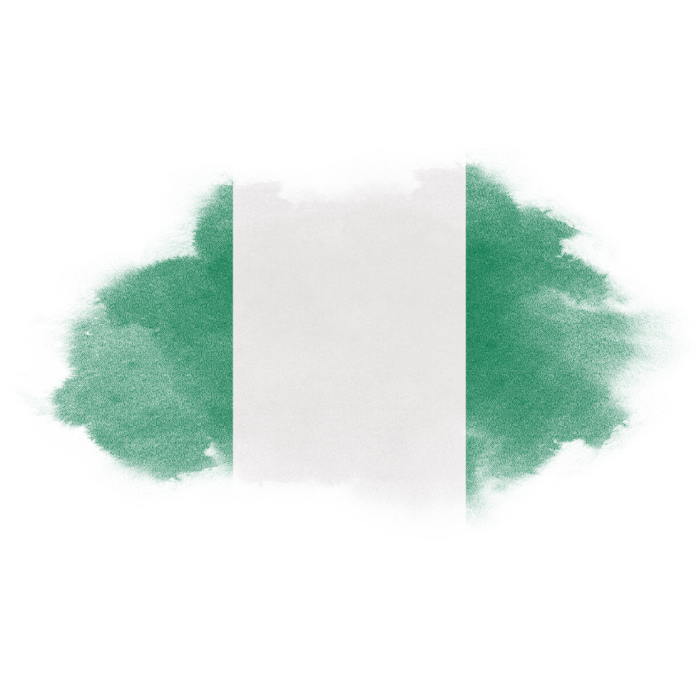 Nigeria Brush Flag png