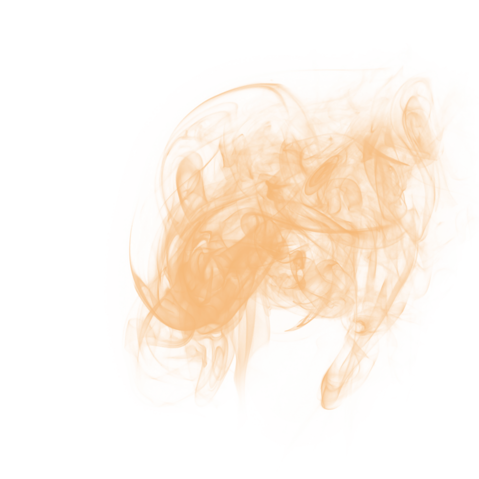 Abstract Brush Orange Smoke 34001866 PNG