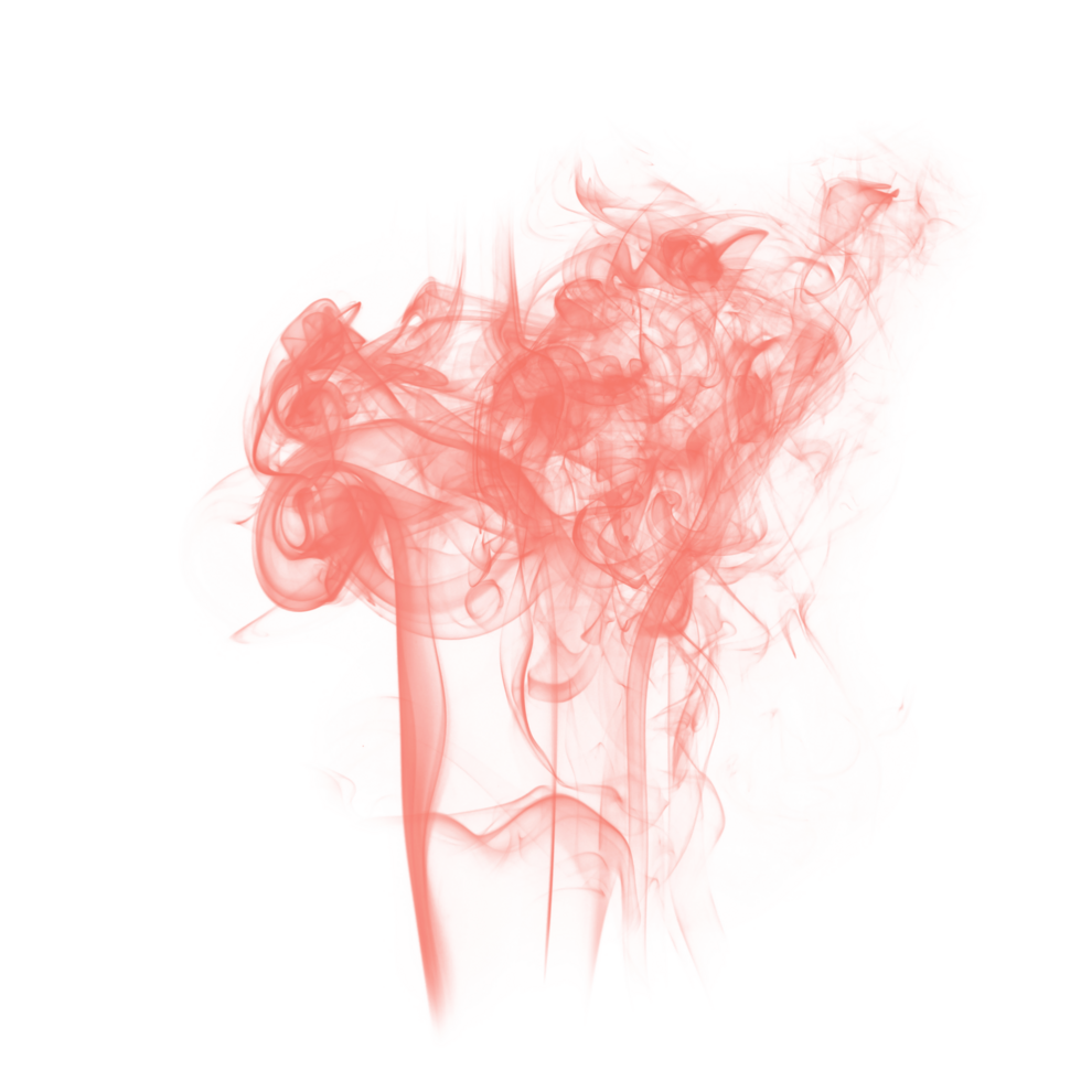 Abstract Brush Red Smoke png