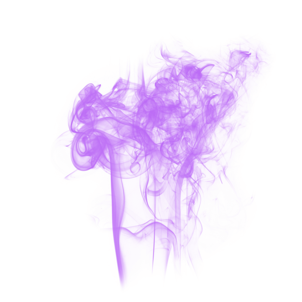Abstract Brush Purple Smoke png