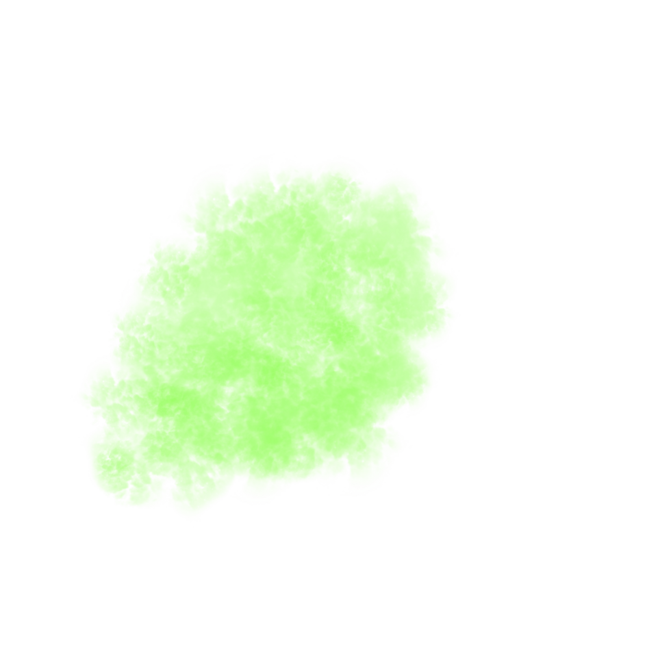 Abstract Green Smoke png