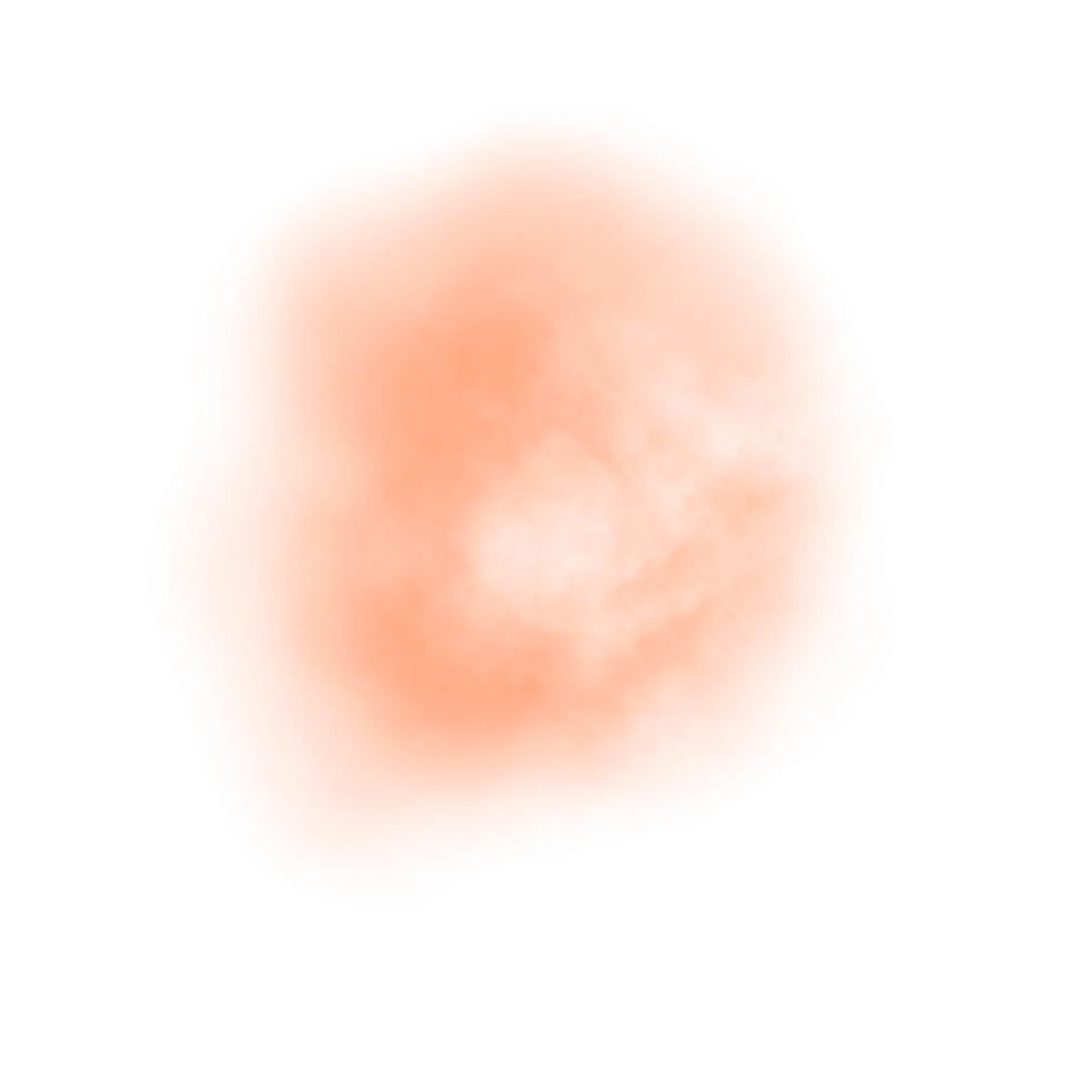 Abstract Orange Fog png