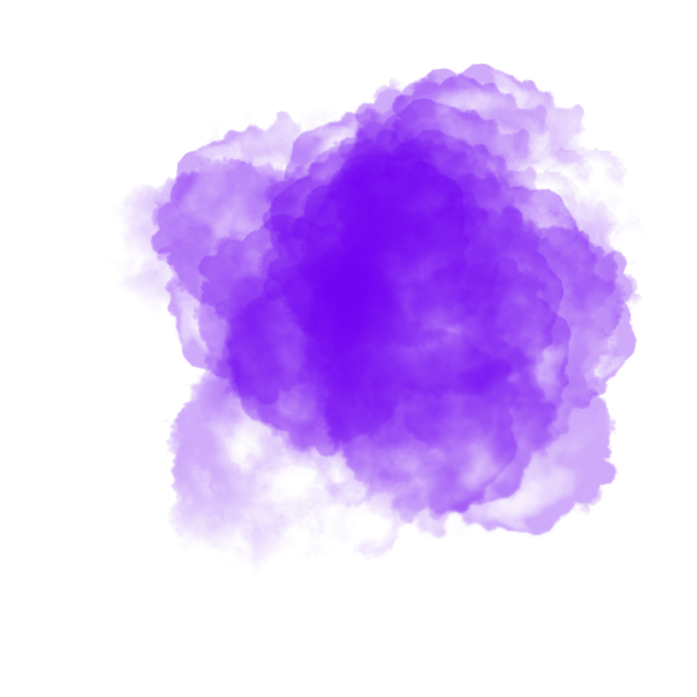 abstrait violet des nuages png