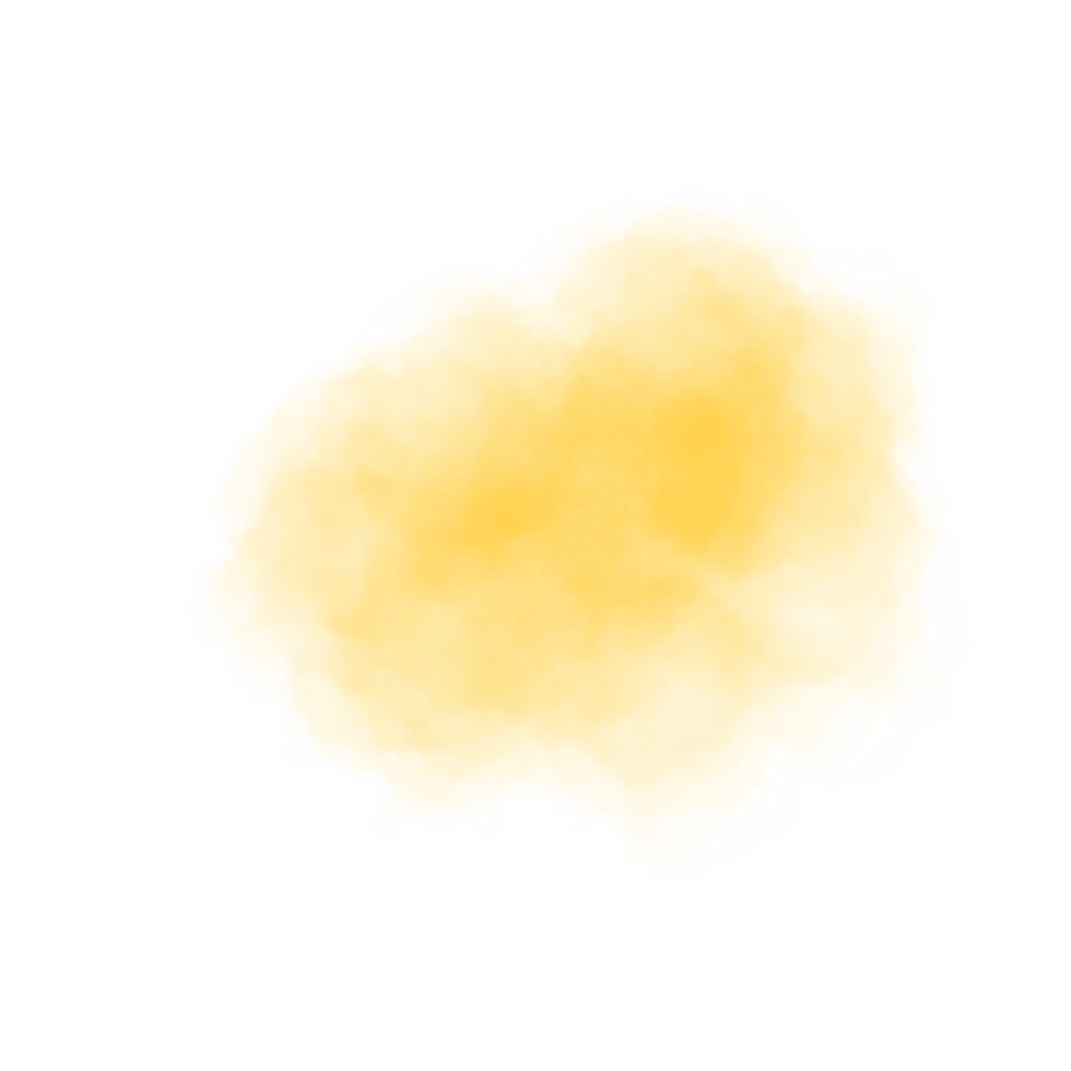 Abstract Yellow Fog png