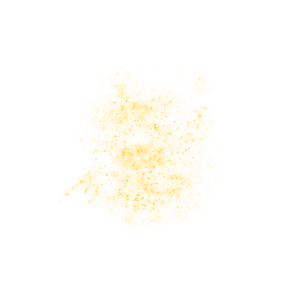 amarillo destellos partículas png