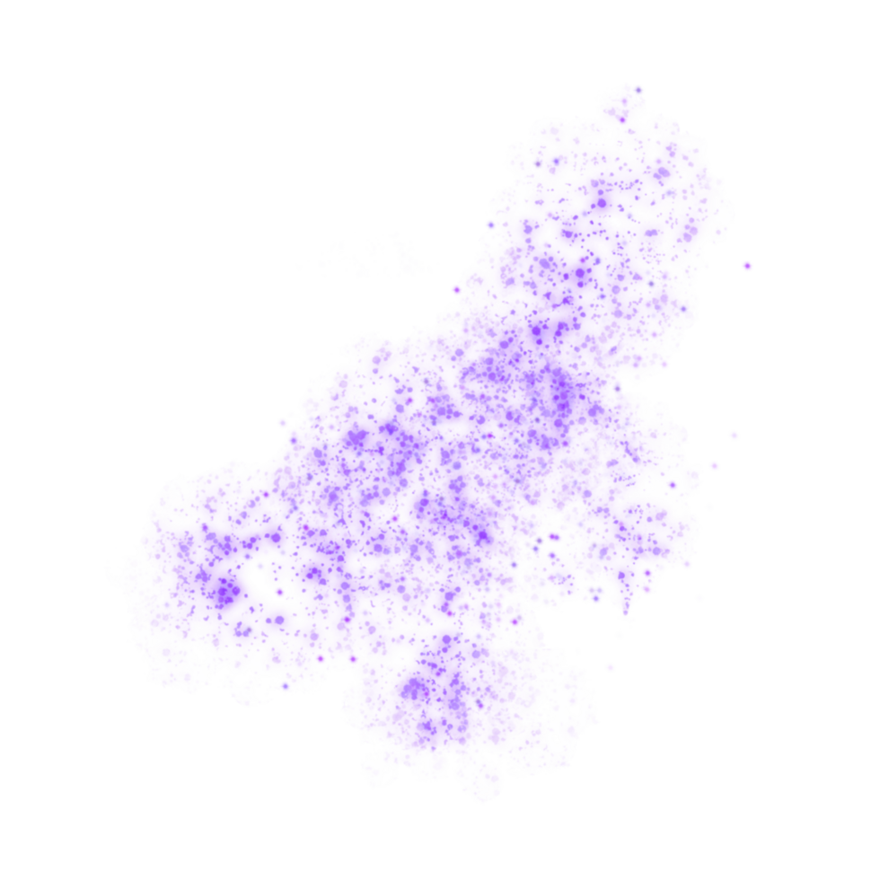 Purple Sparkles Particles png
