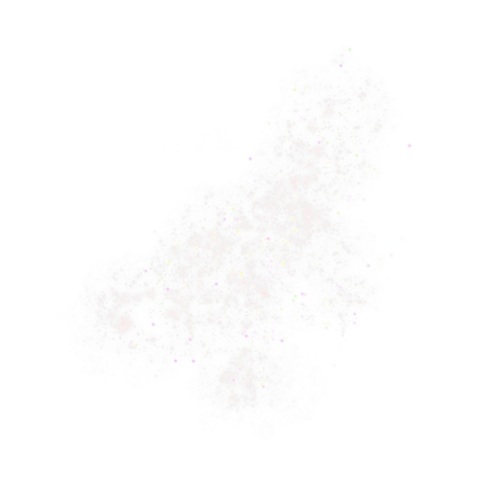 White Sparkles Particles png
