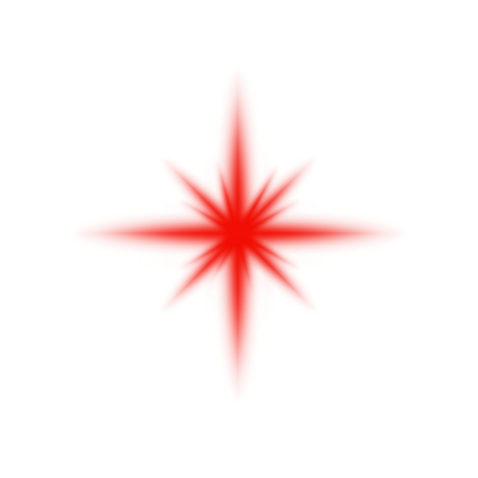 Glowing Light Star png