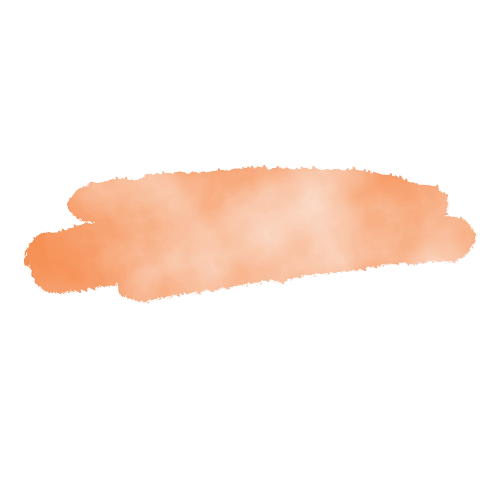 orange vattenfärg stänka ner form png