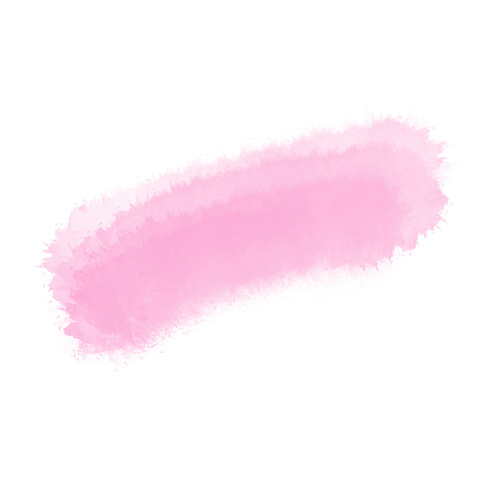 Pink Watercolor Brush Stroke png
