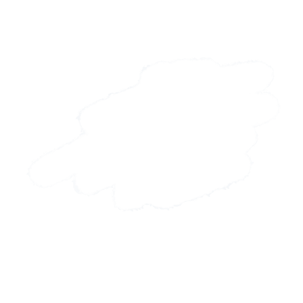 White Watercolor Splatter Shape png