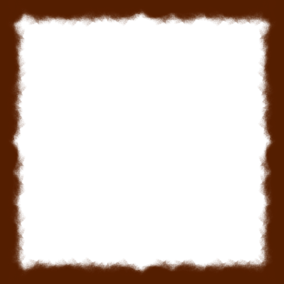 Abstract Brown Fog Frame png