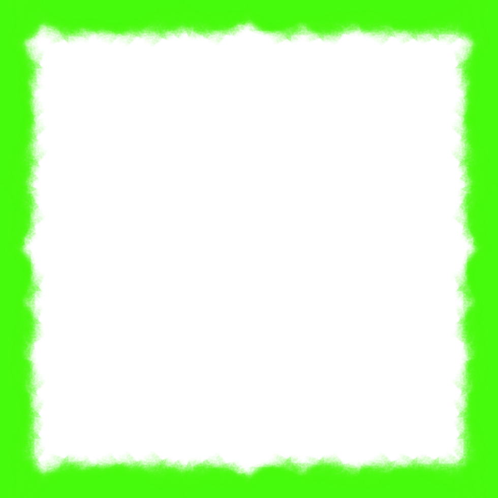Abstract Green Fog Frame png