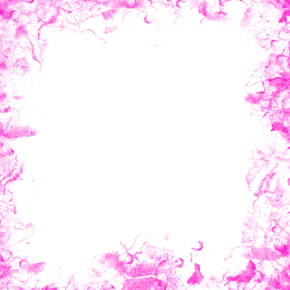 Purple Frost Blotch Border Frame png
