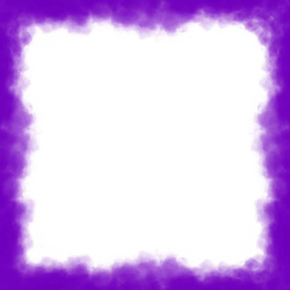 Abstract Purple Fog Frame png