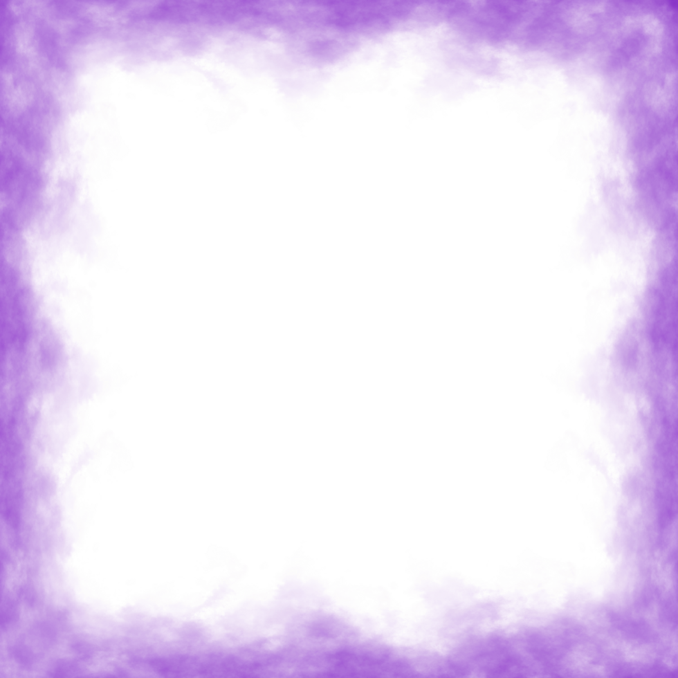 Abstract Purple Fog Frame png