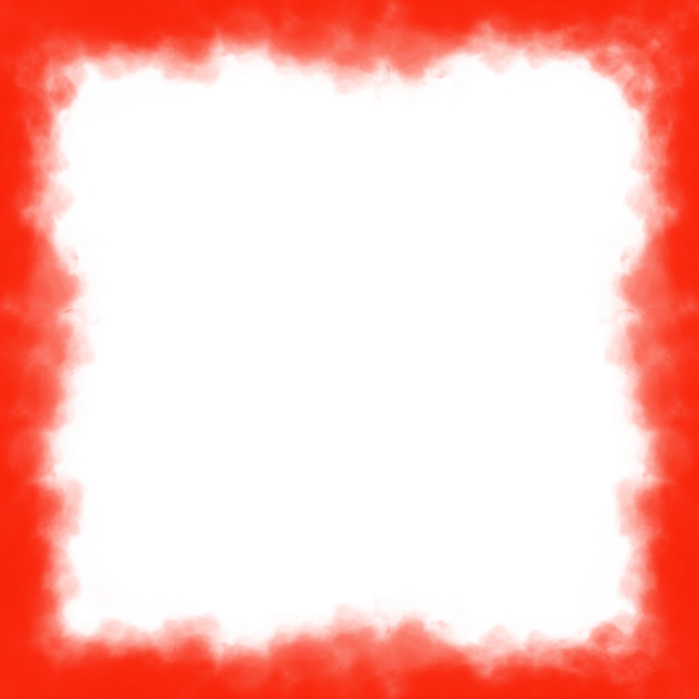 Abstract Red Fog Frame png