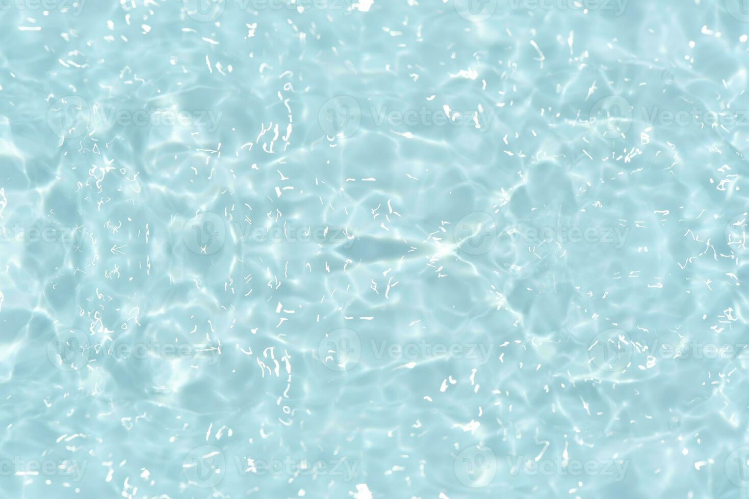 desenfocar borroso transparente azul de colores claro calma agua superficie textura con salpicaduras reflexión. de moda resumen naturaleza antecedentes. agua olas en luz de sol con Copiar espacio. azul acuarela brillar. foto
