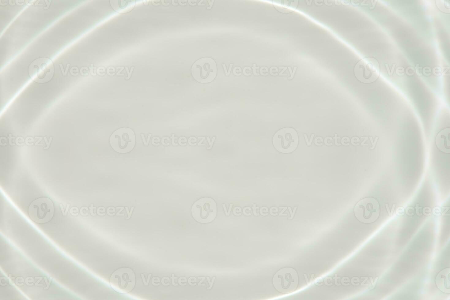 Defocus blurred transparent blue colored clear calm water surface texture with splashes reflection. Trendy abstract nature background. Water waves in sunlight with copy space. Blue watercolor shine. photo