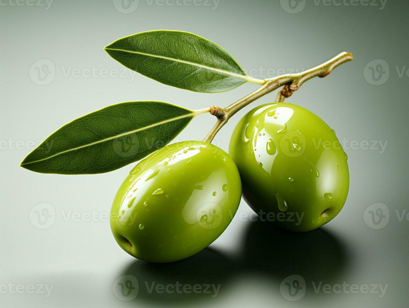 AI Generated Isolated Olive photo with background