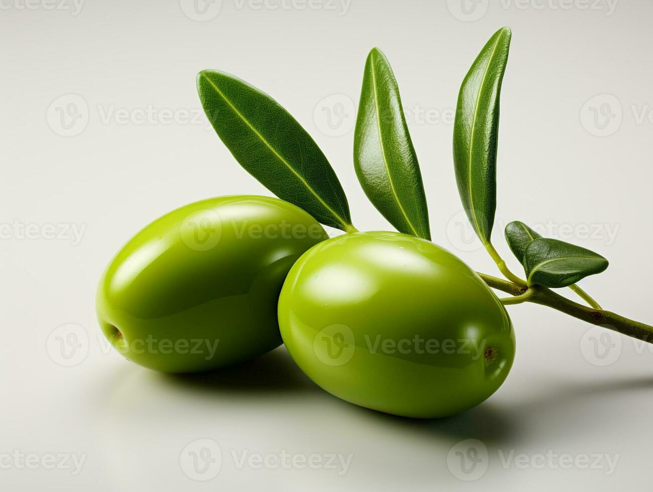 AI Generated Isolated Olive photo with background