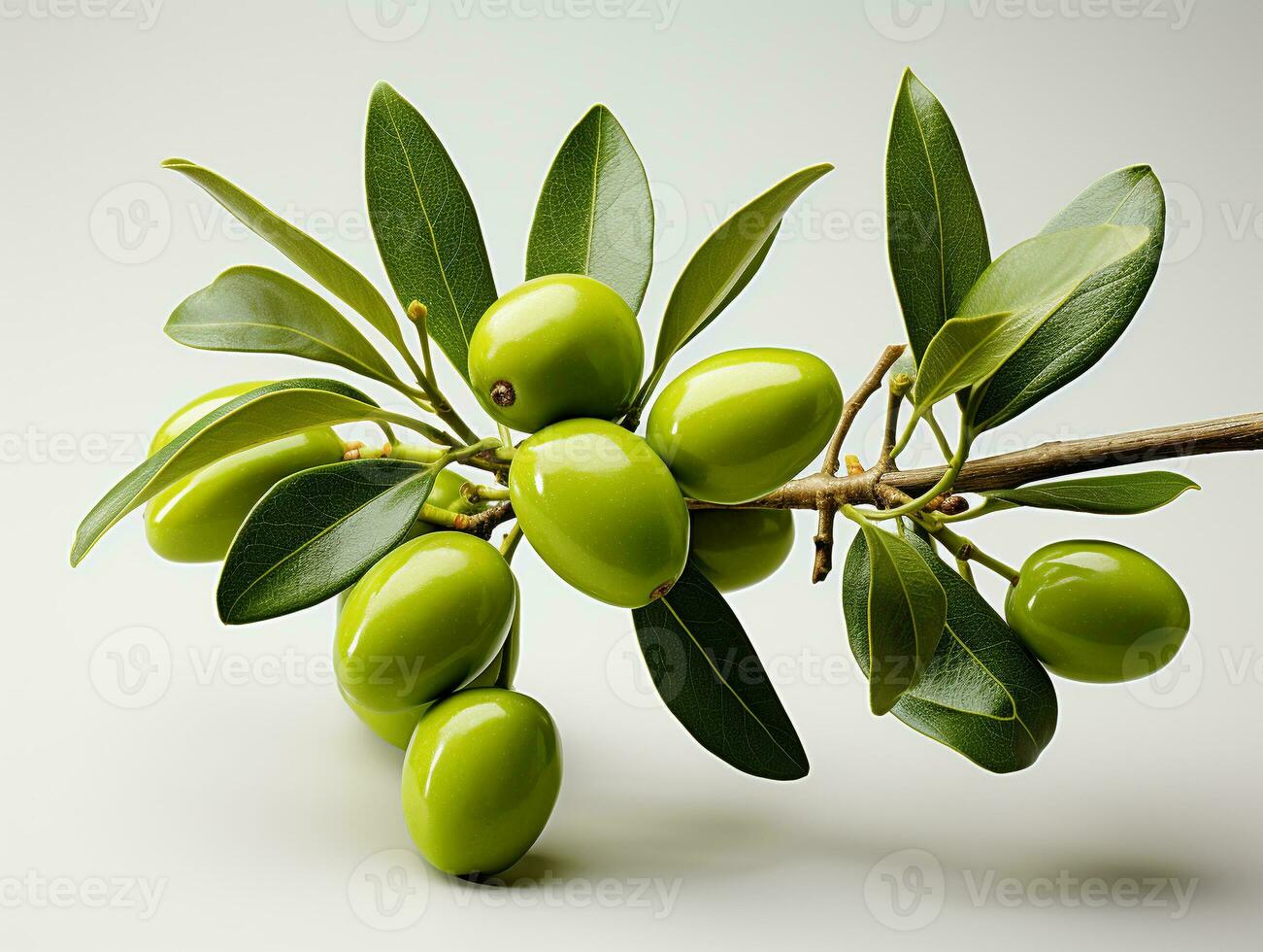 AI Generated Isolated Olive photo with background