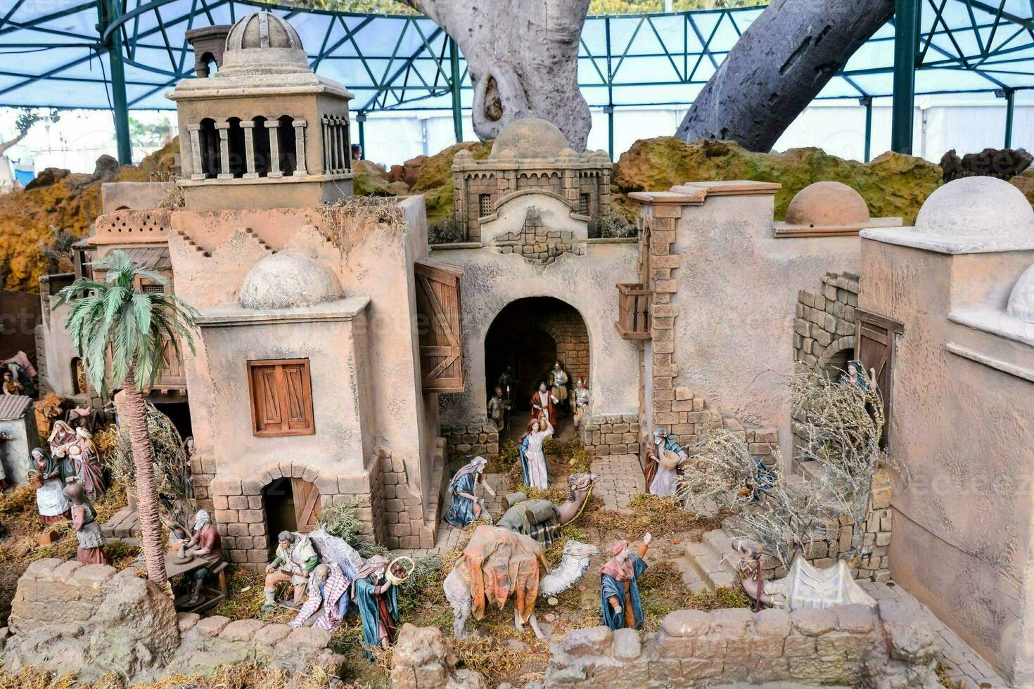 Nativity Scene Spain 2022 34003731 Stock Photo at Vecteezy